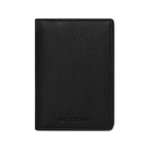 Harrow Italian leather card wallet with flap