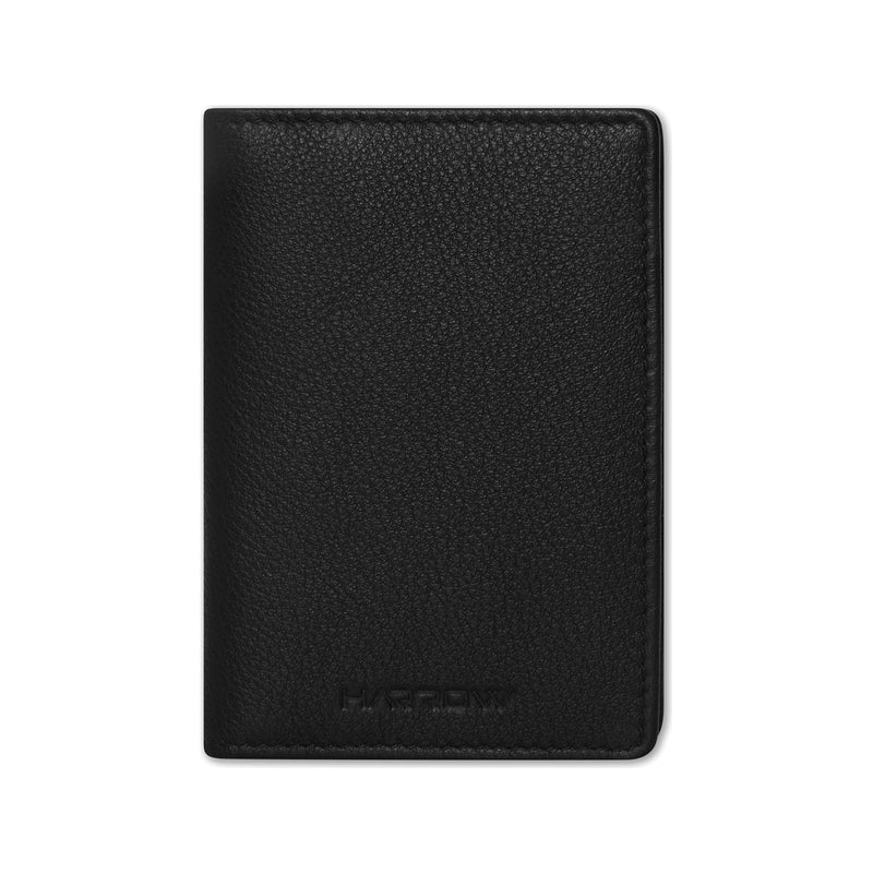 Harrow Italian leather card wallet with flap