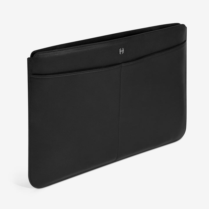 Italian leather laptop sleeve