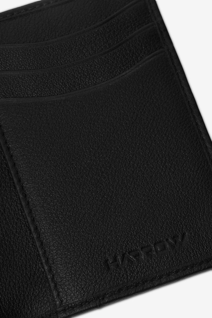 Italian leather bifold card wallet