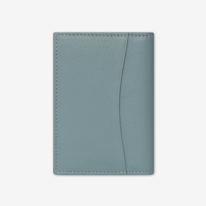 Italian leather bifold card wallet