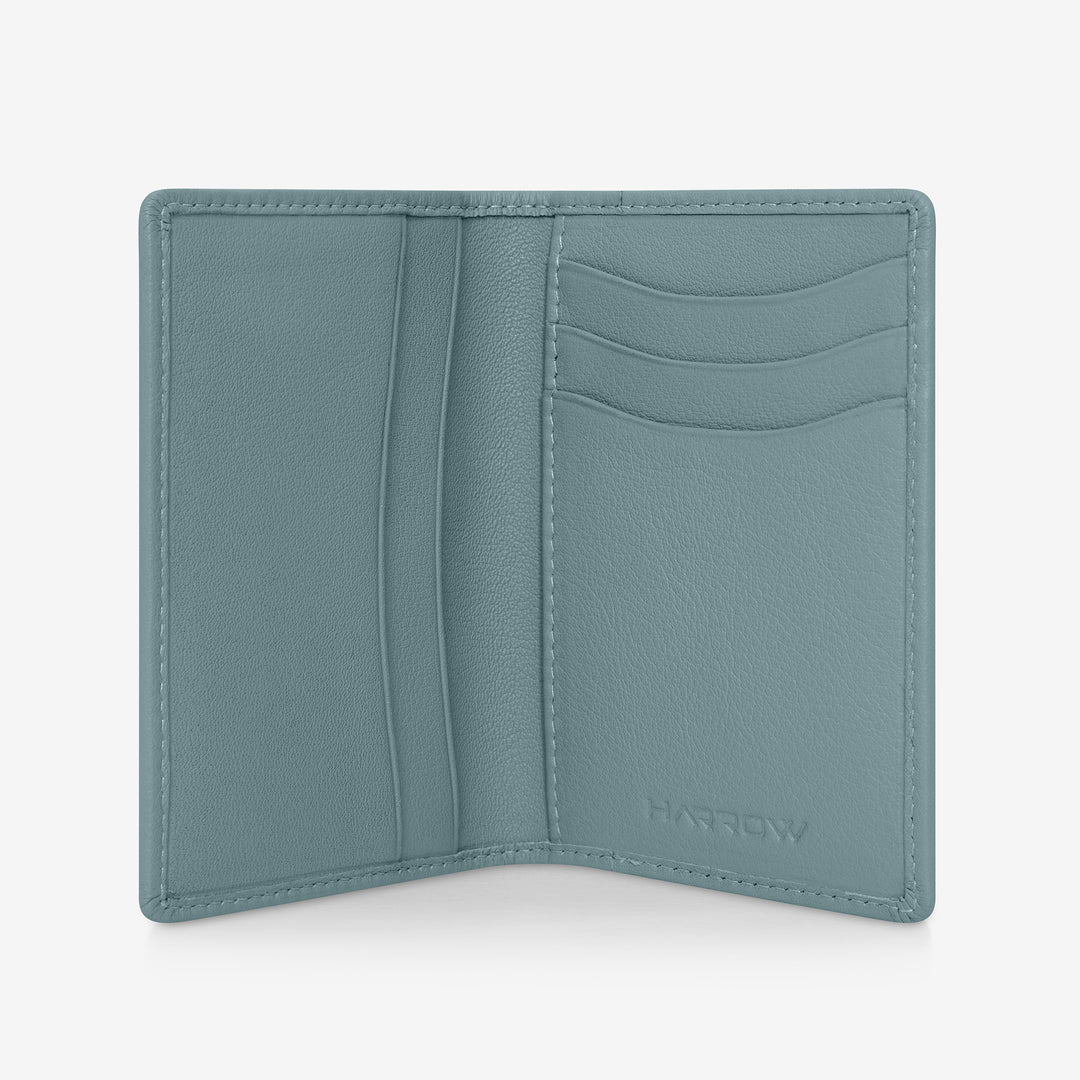 Italian leather bifold card wallet