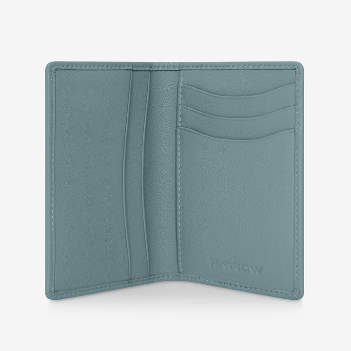 Italian leather bifold card wallet