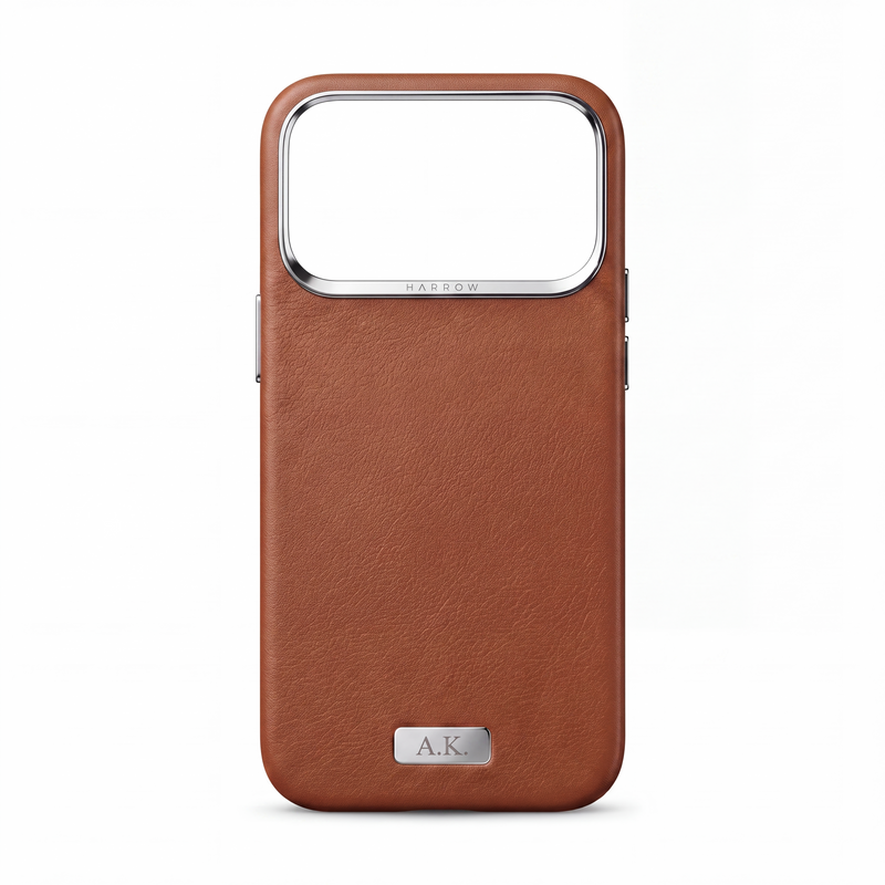 Italian Leather Case for iPhone 18 Pro Max — Terracotta
